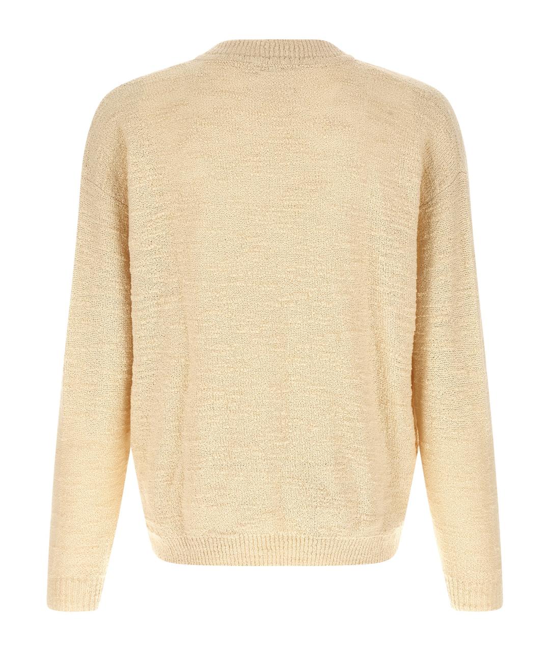 ISABEL MARANT Бежевый хлопковый джемпер / свитер, фото 2