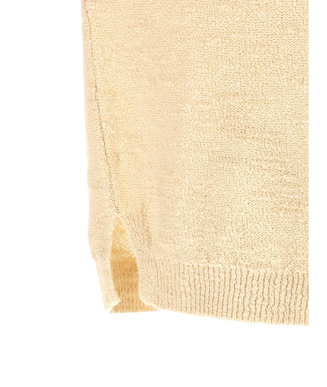 ISABEL MARANT Бежевый хлопковый джемпер / свитер, фото 4