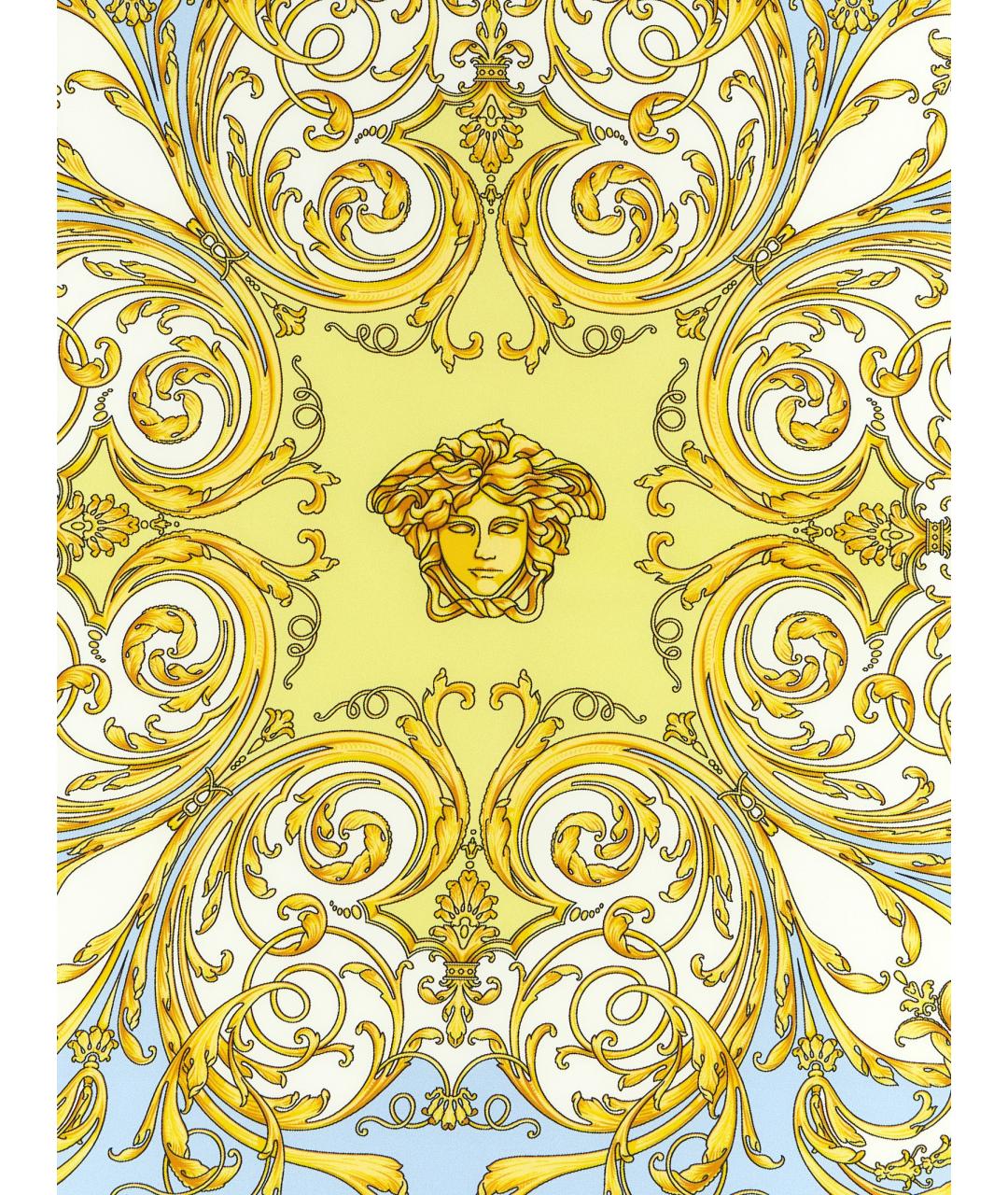 VERSACE Мульти шелковый платок, фото 2