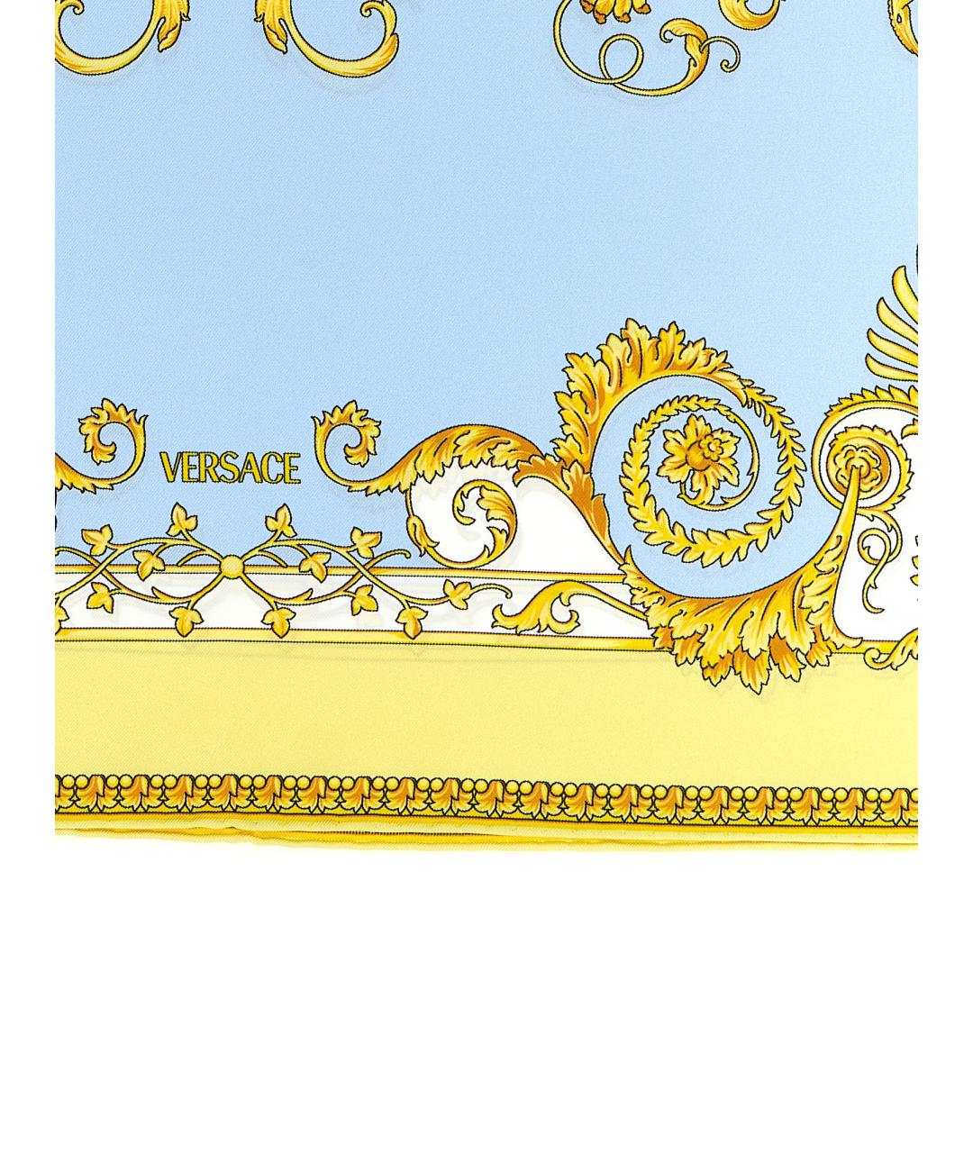 VERSACE Мульти шелковый платок, фото 3