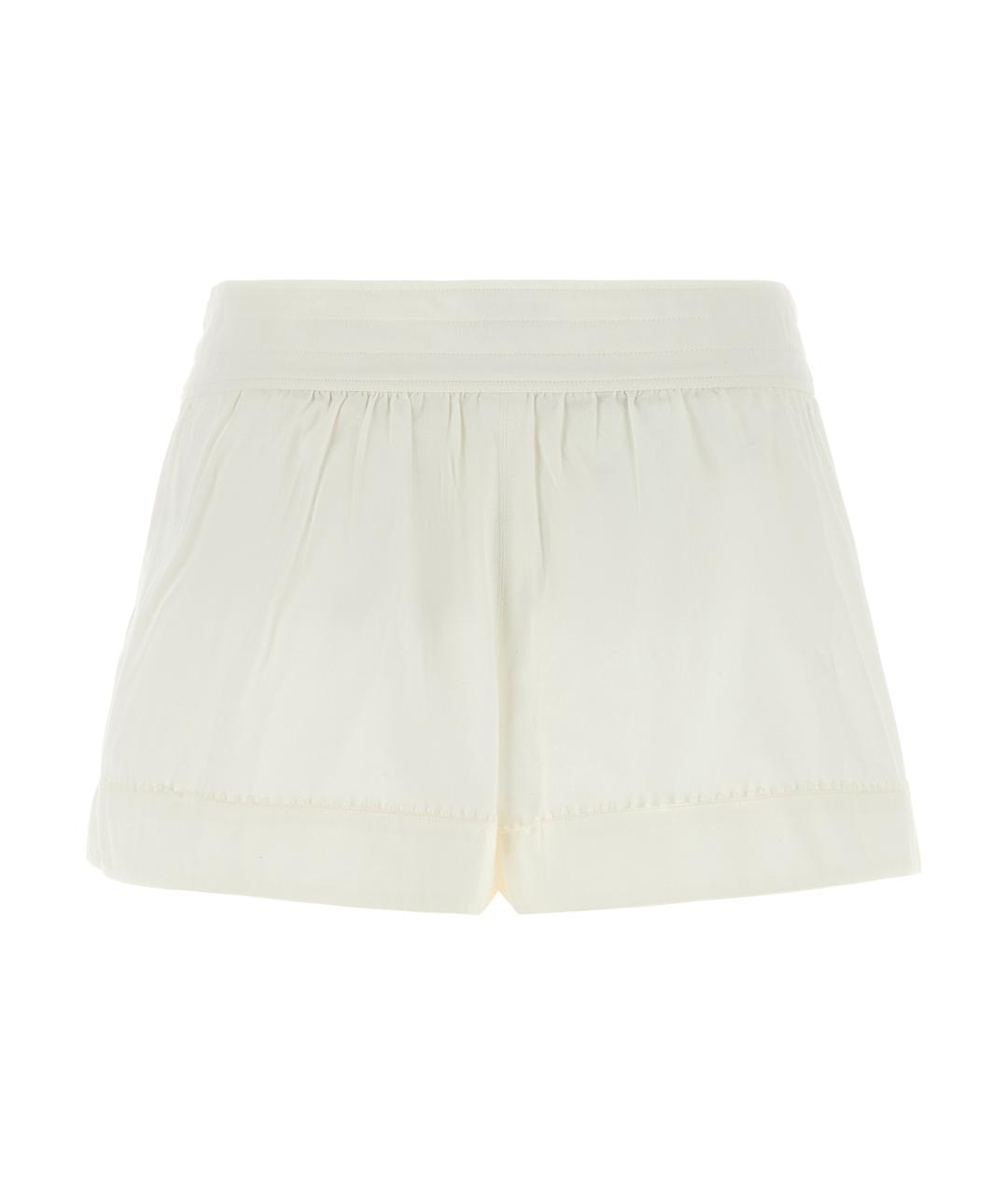 ISABEL MARANT Белые хлопковые шорты, фото 2