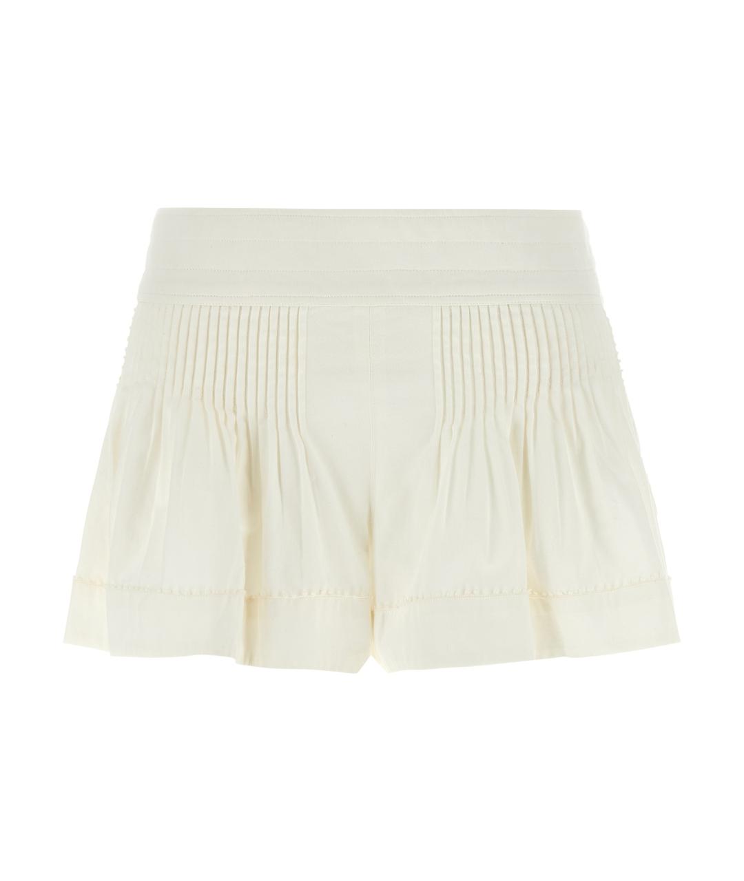 ISABEL MARANT Белые хлопковые шорты, фото 1