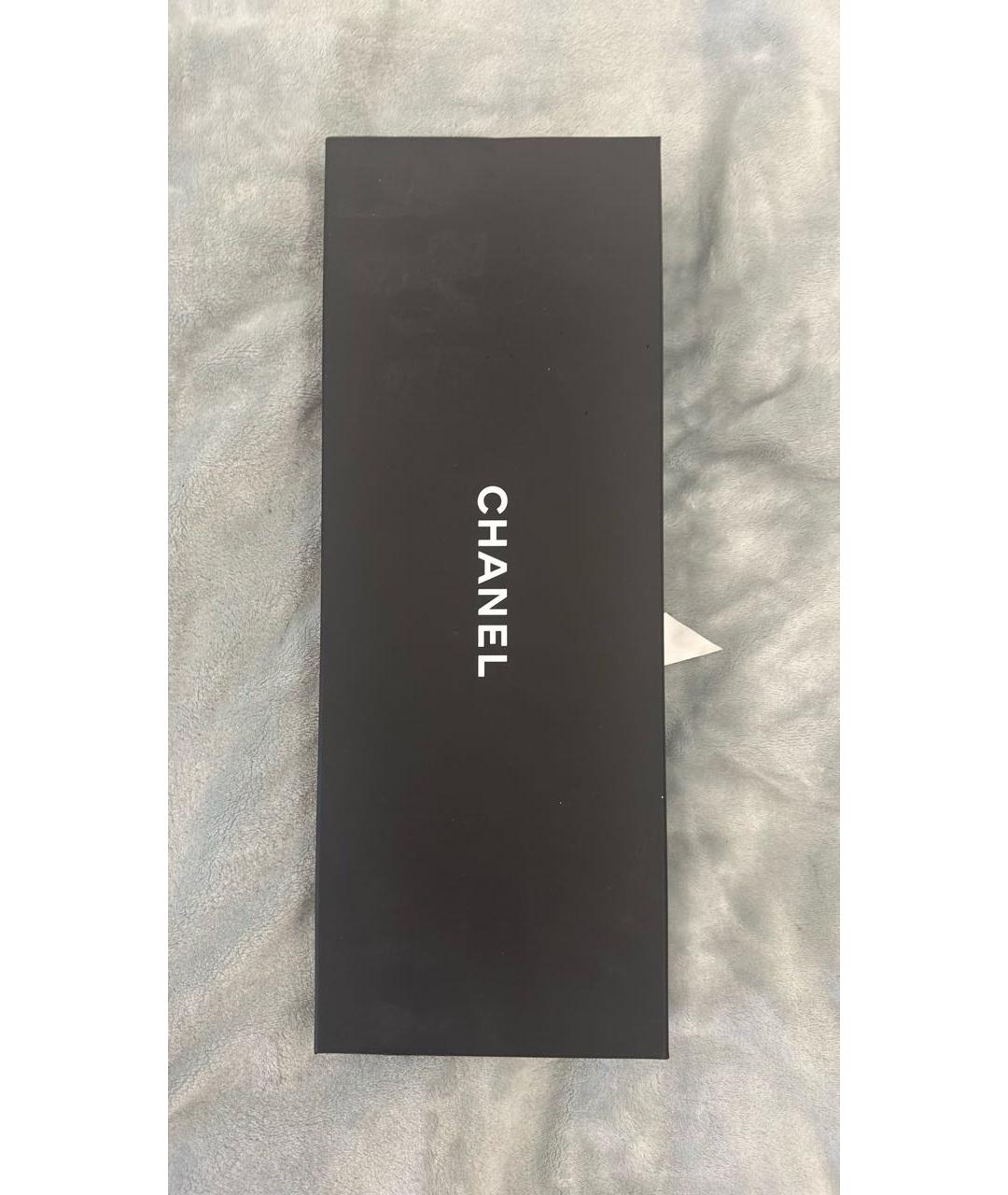 CHANEL Серое жемчужное колье, фото 8