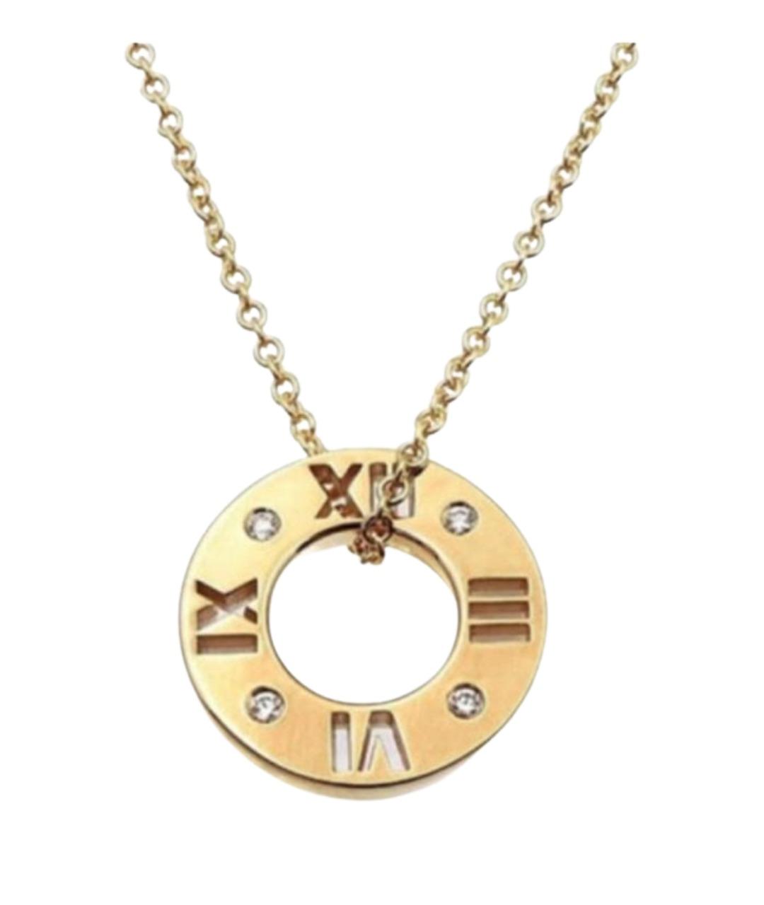 TIFFANY&CO Золотая подвеска из желтого золота, фото 1