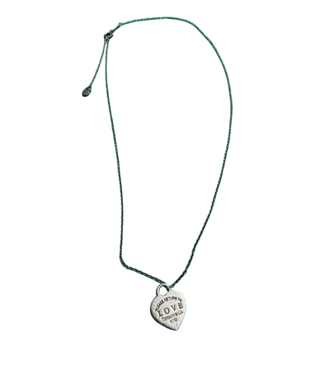 TIFFANY&CO Серебряное серебряное колье, фото 1