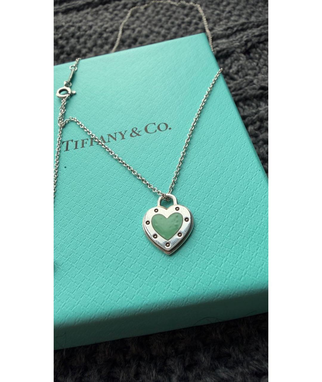 TIFFANY&CO Серебряное серебряное колье, фото 5