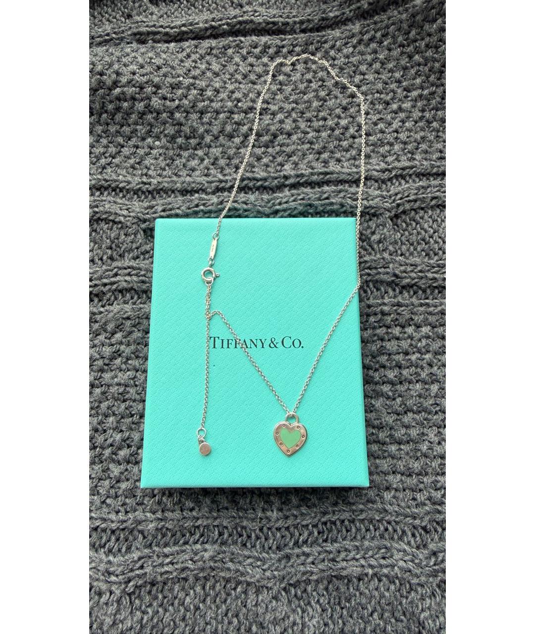 TIFFANY&CO Серебряное серебряное колье, фото 4