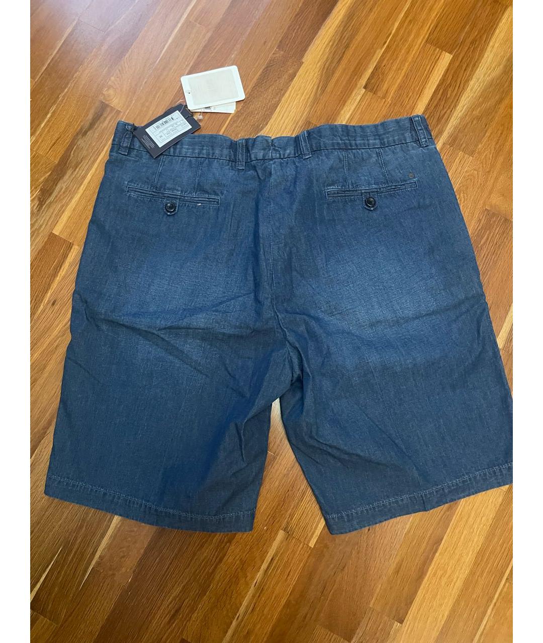 ERMENEGILDO ZEGNA XXX Синие хлопковые шорты, фото 3