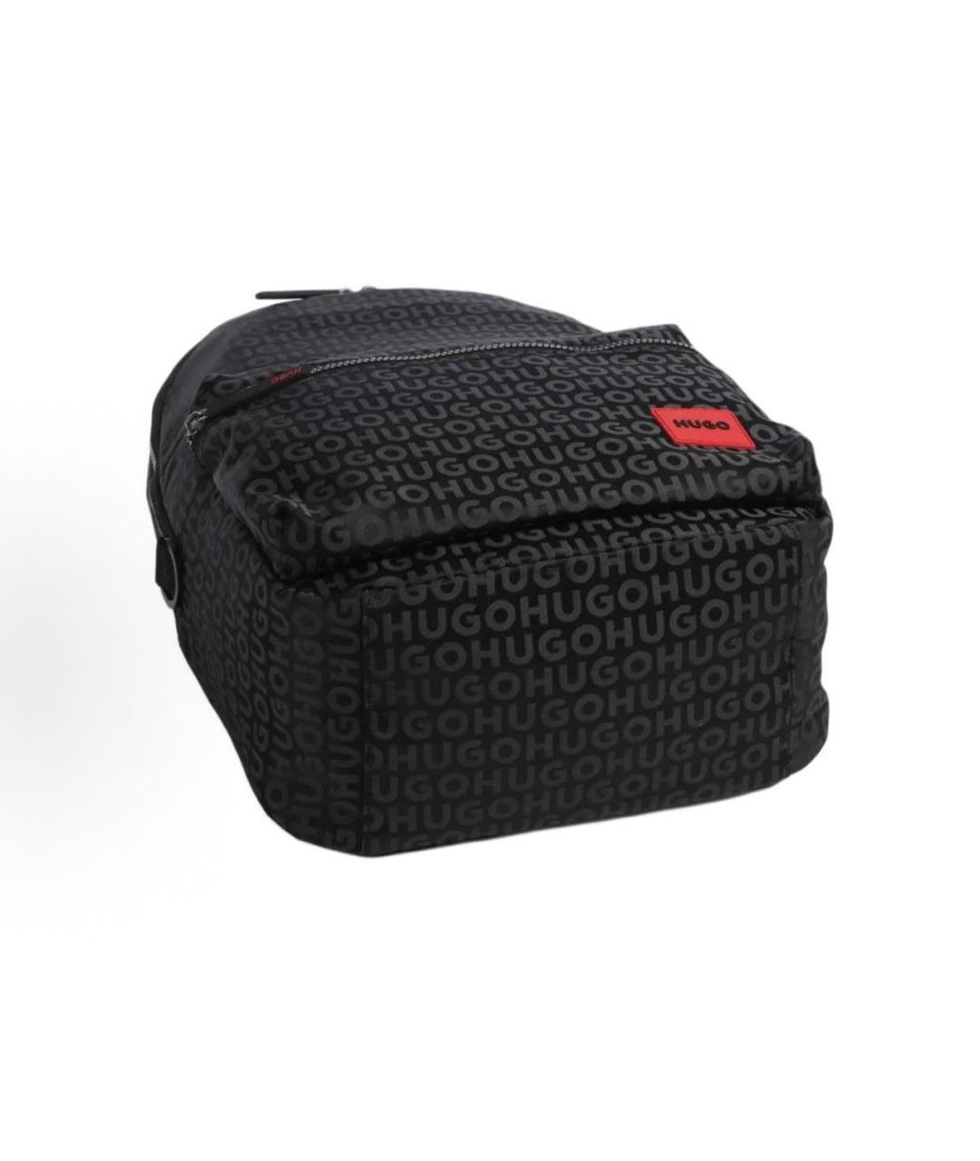 HUGO BOSS Черный тканевый рюкзак, фото 3