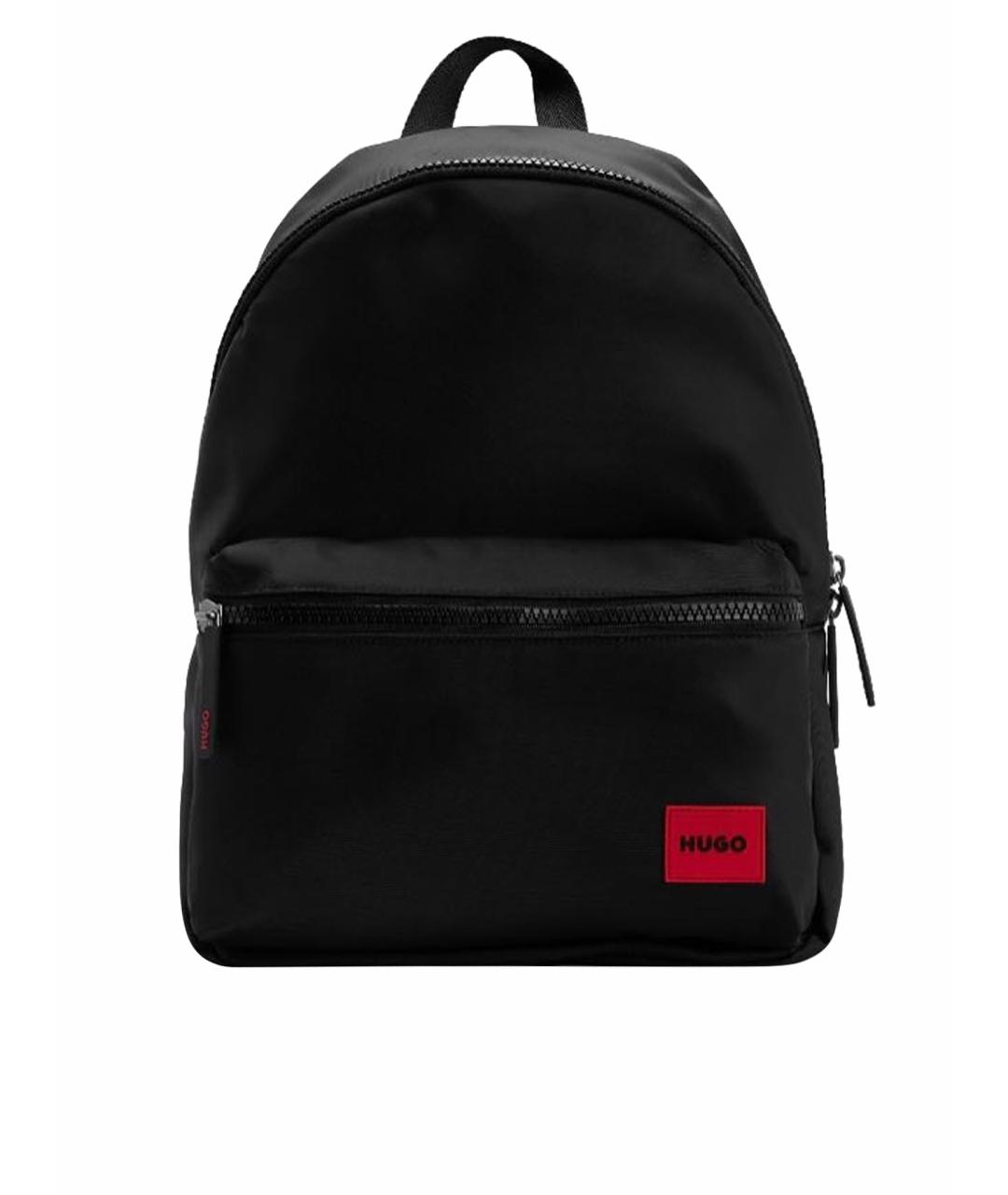 HUGO BOSS Черный тканевый рюкзак, фото 6