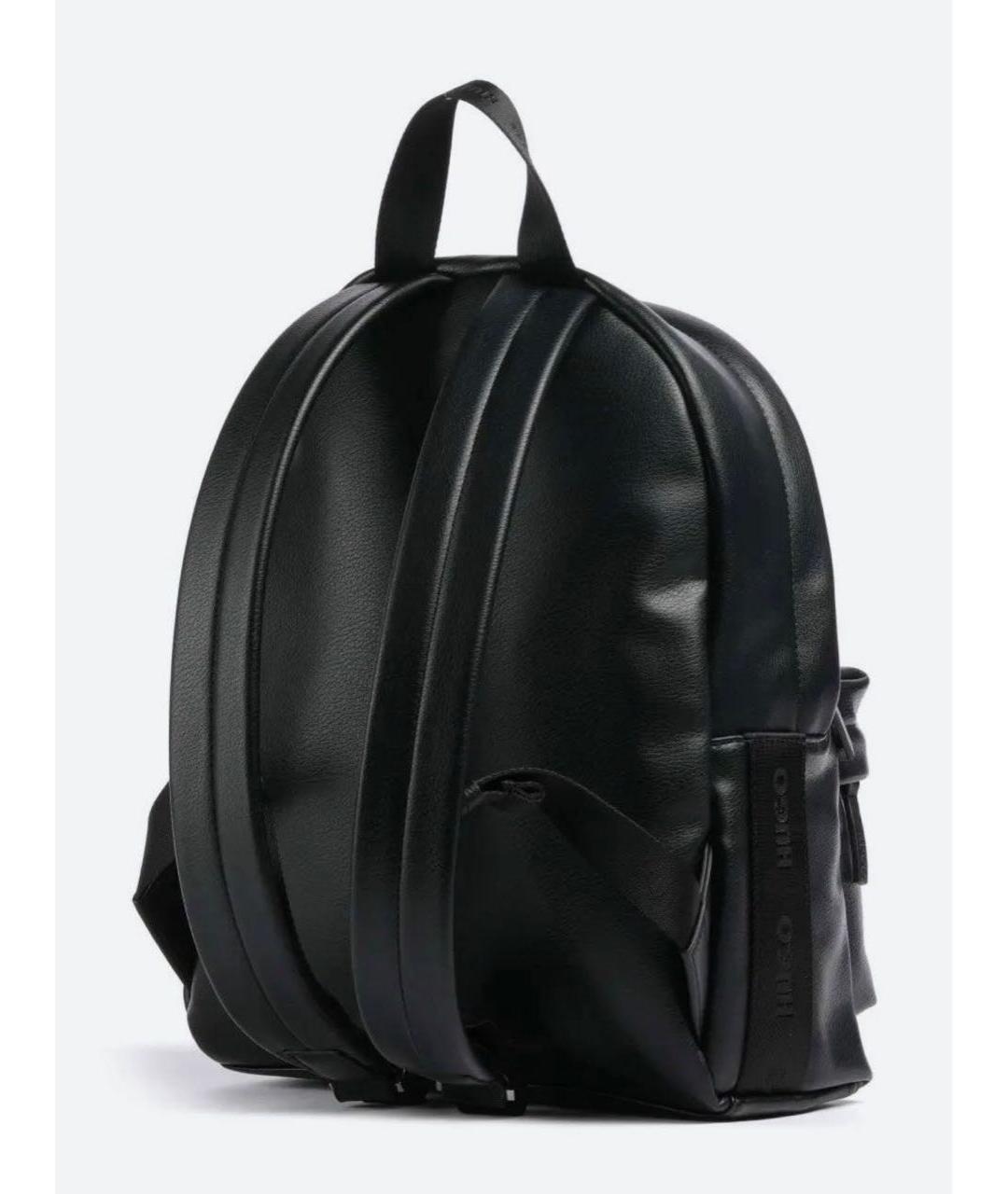 HUGO BOSS Черный тканевый рюкзак, фото 2