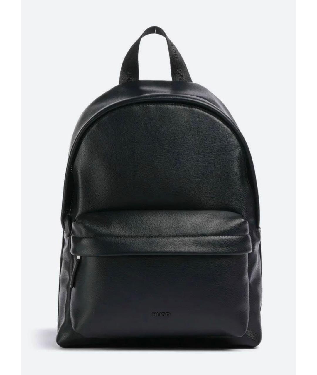 HUGO BOSS Черный тканевый рюкзак, фото 6