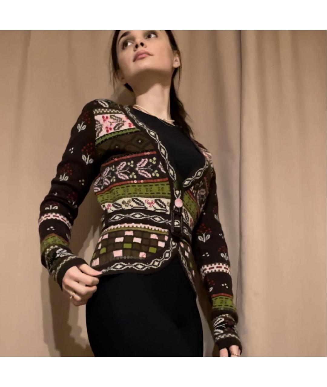 KENZO Мульти шерстяной кардиган, фото 7