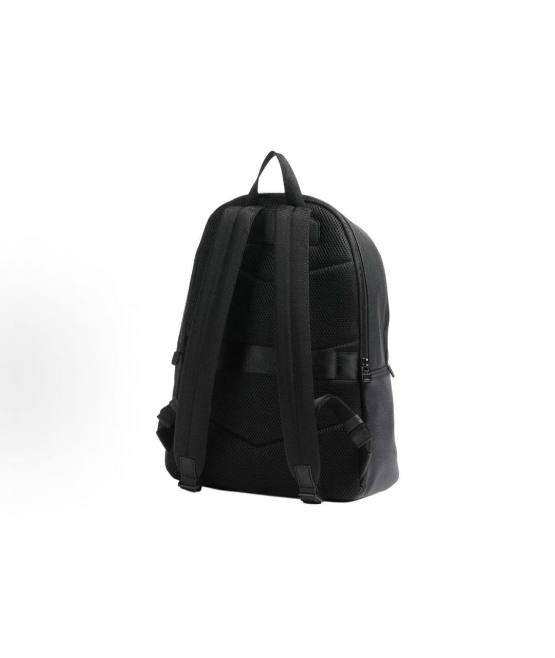 HUGO BOSS Черный тканевый рюкзак, фото 2