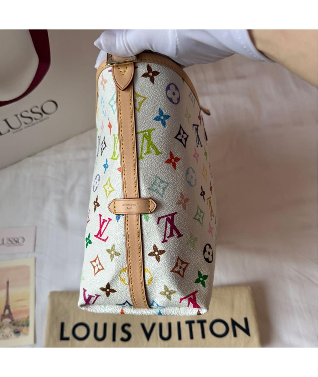 LOUIS VUITTON Мульти кожаная сумка тоут, фото 3