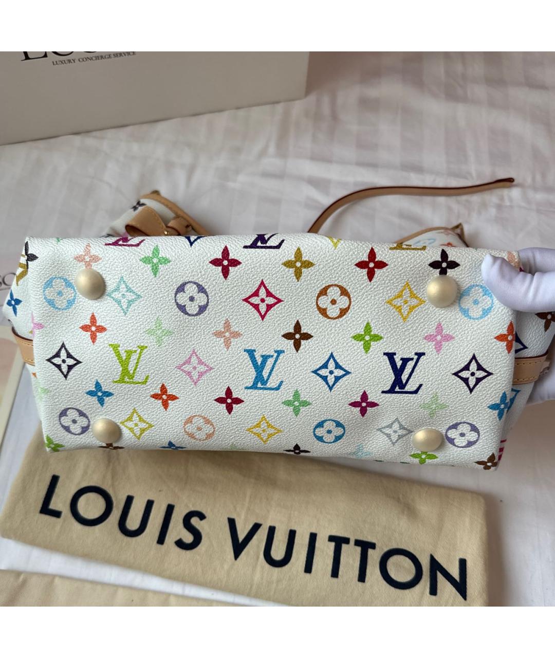 LOUIS VUITTON Мульти кожаная сумка тоут, фото 6