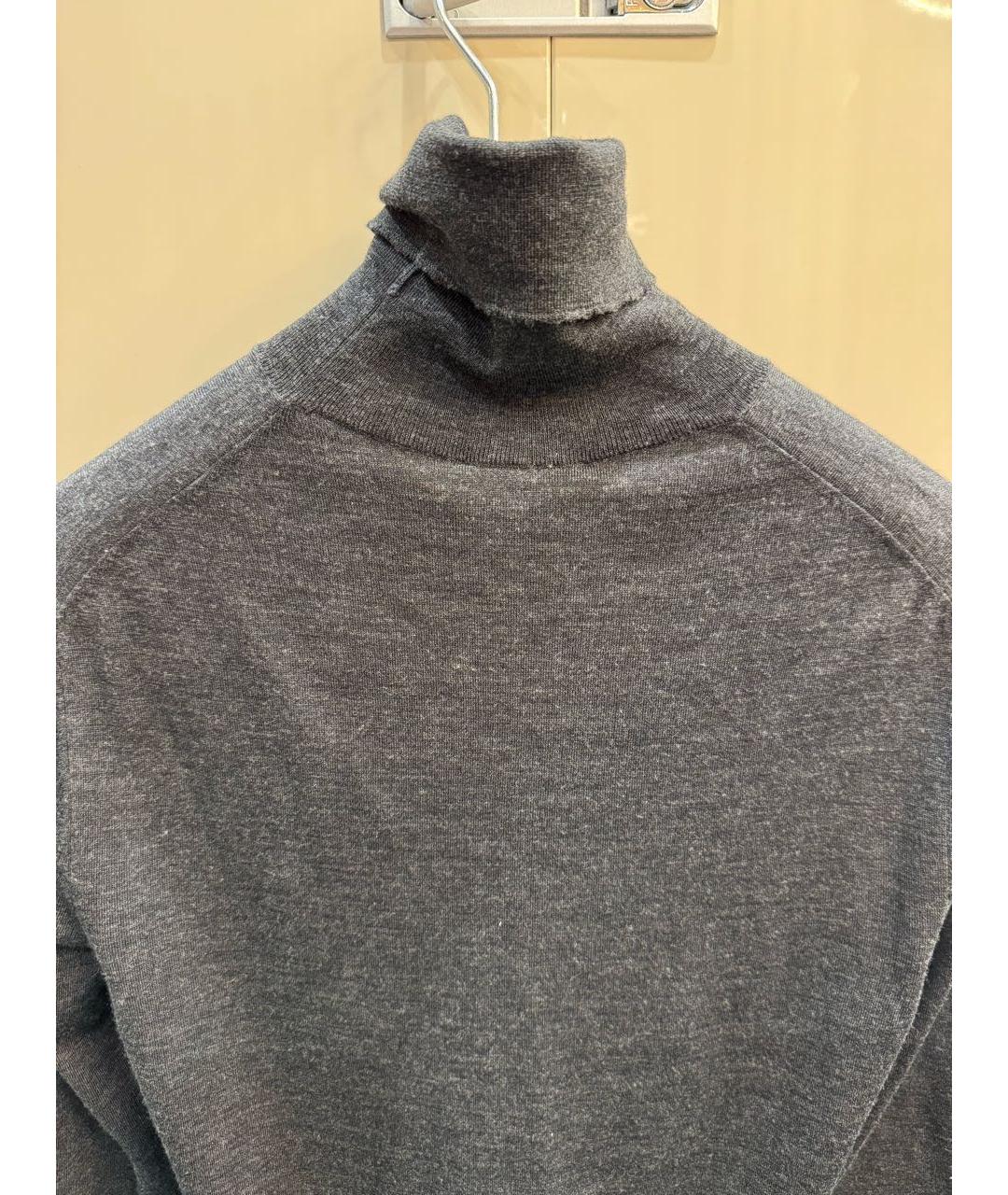 DOLCE&GABBANA Черная шерстяная водолазка, фото 3