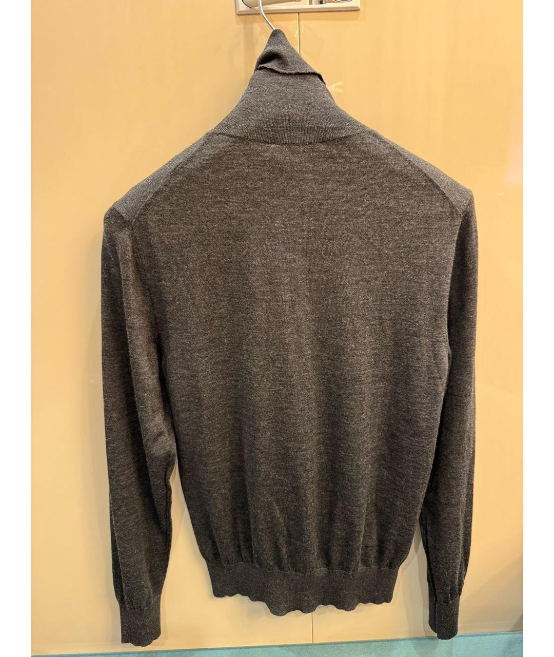 DOLCE&GABBANA Черная шерстяная водолазка, фото 2