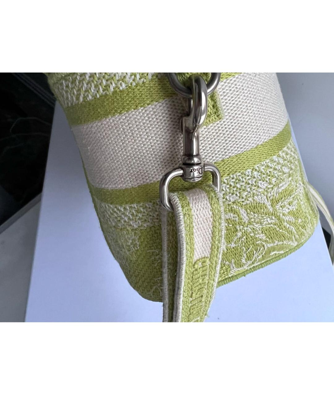 CHRISTIAN DIOR Жаккардовая сумка через плечо, фото 3