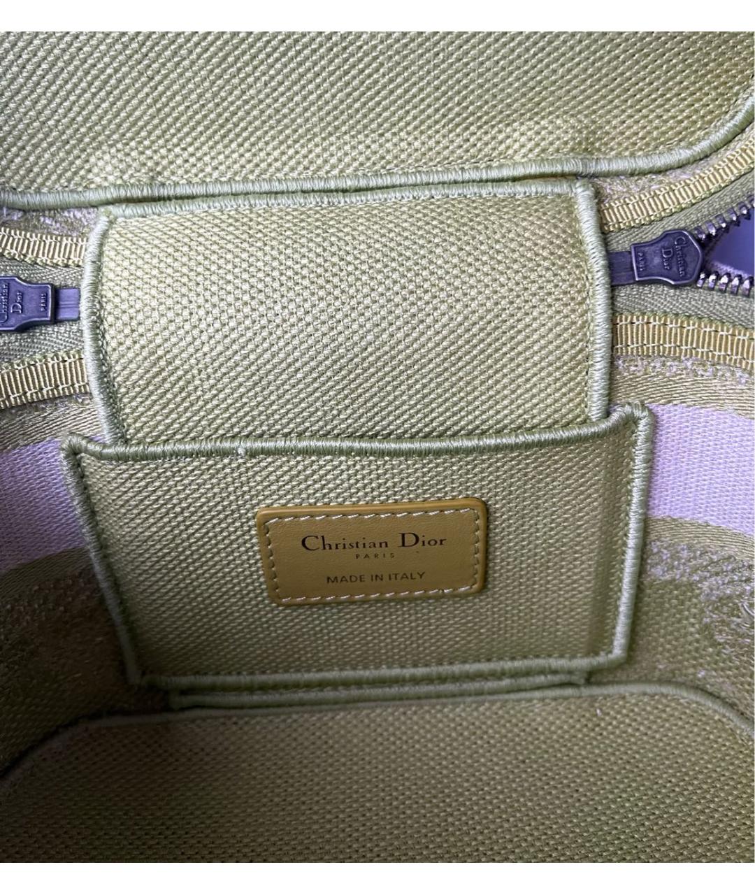 CHRISTIAN DIOR Жаккардовая сумка через плечо, фото 5