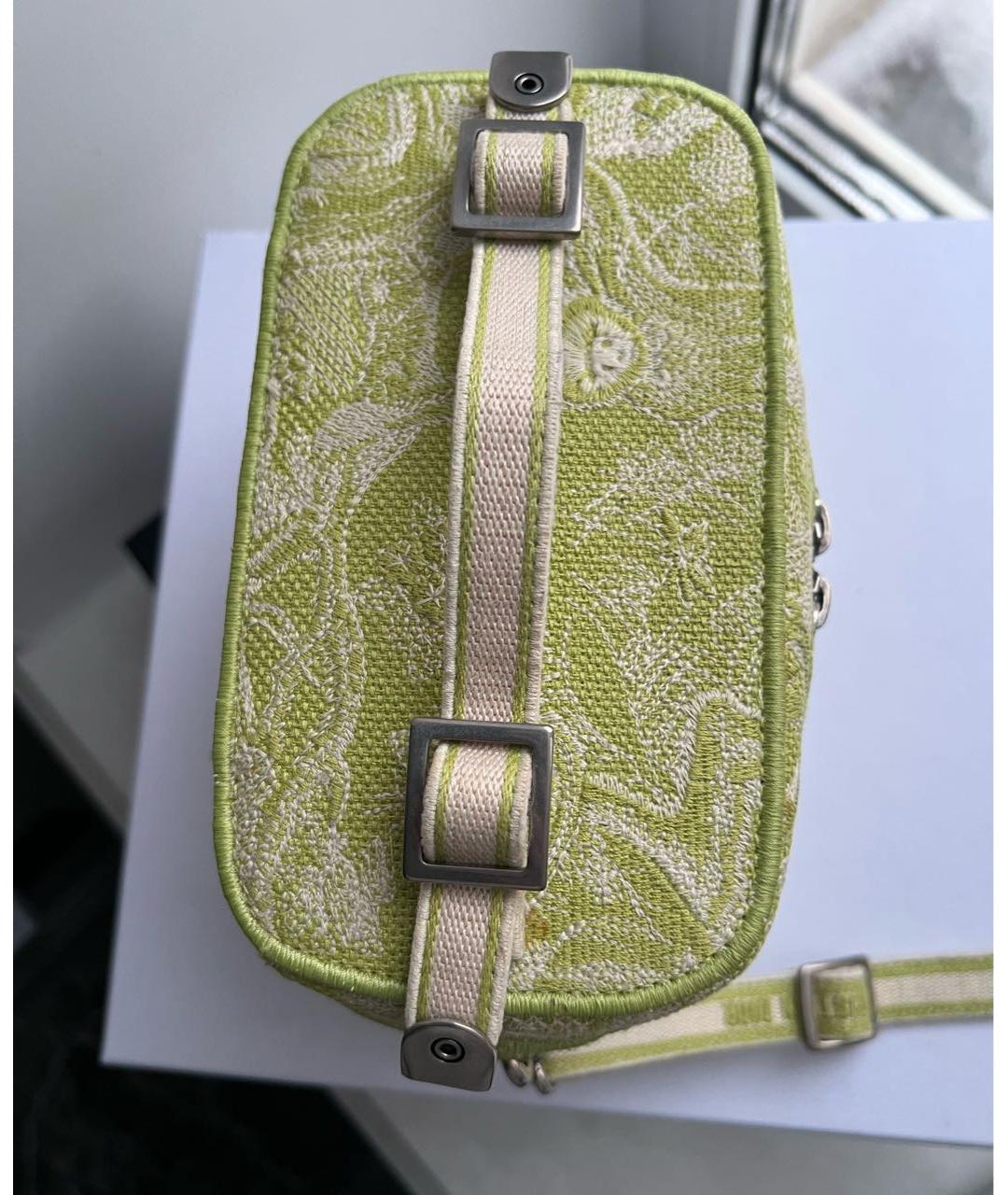 CHRISTIAN DIOR Жаккардовая сумка через плечо, фото 4