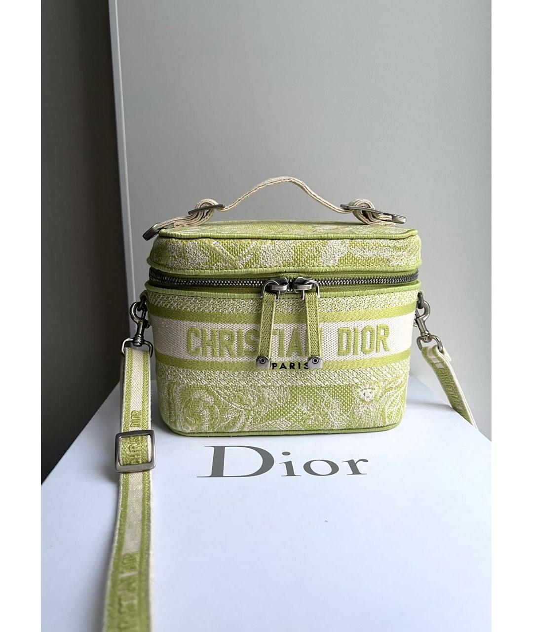 CHRISTIAN DIOR Жаккардовая сумка через плечо, фото 9