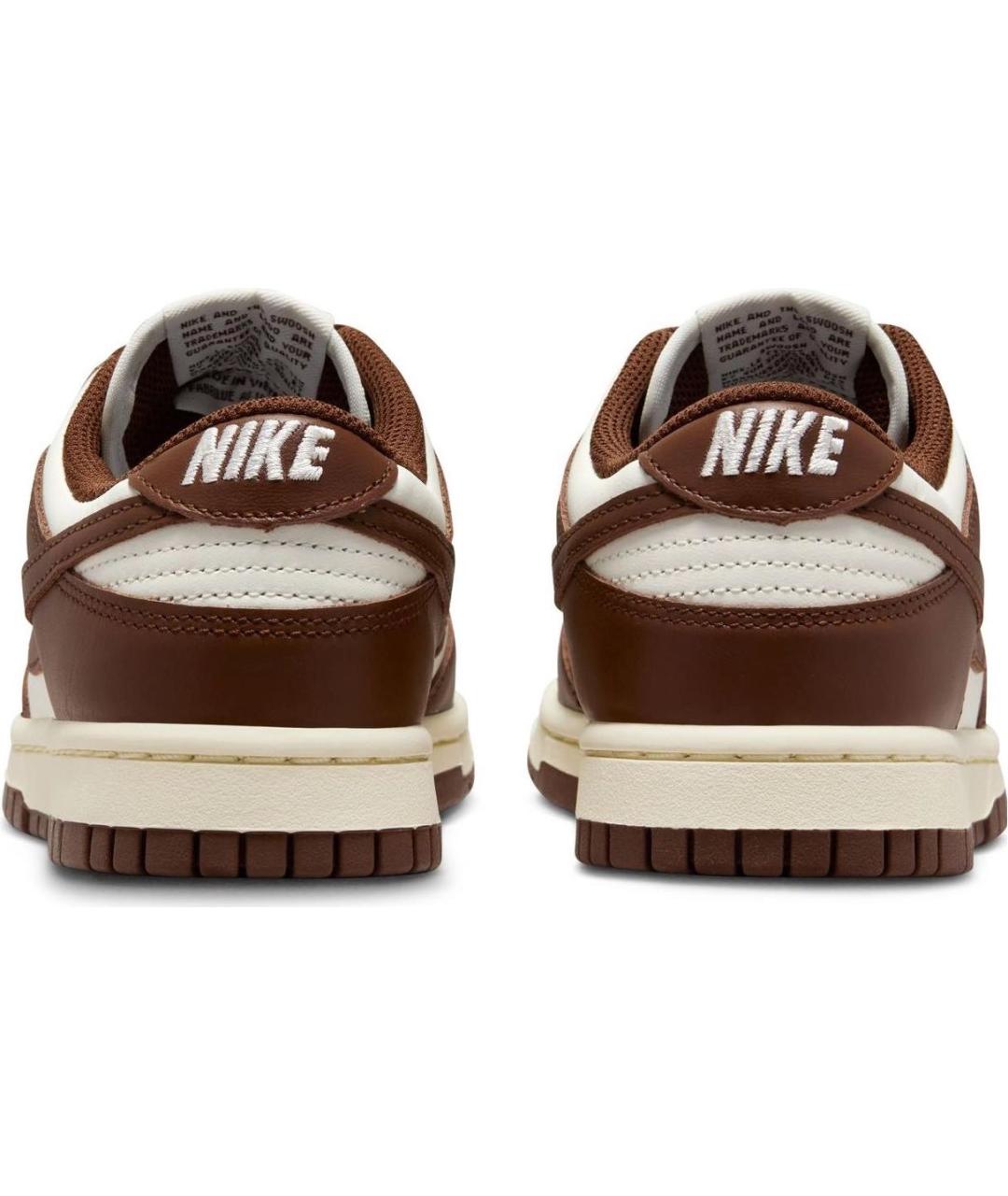 NIKE Коричневые кожаные кроссовки, фото 3