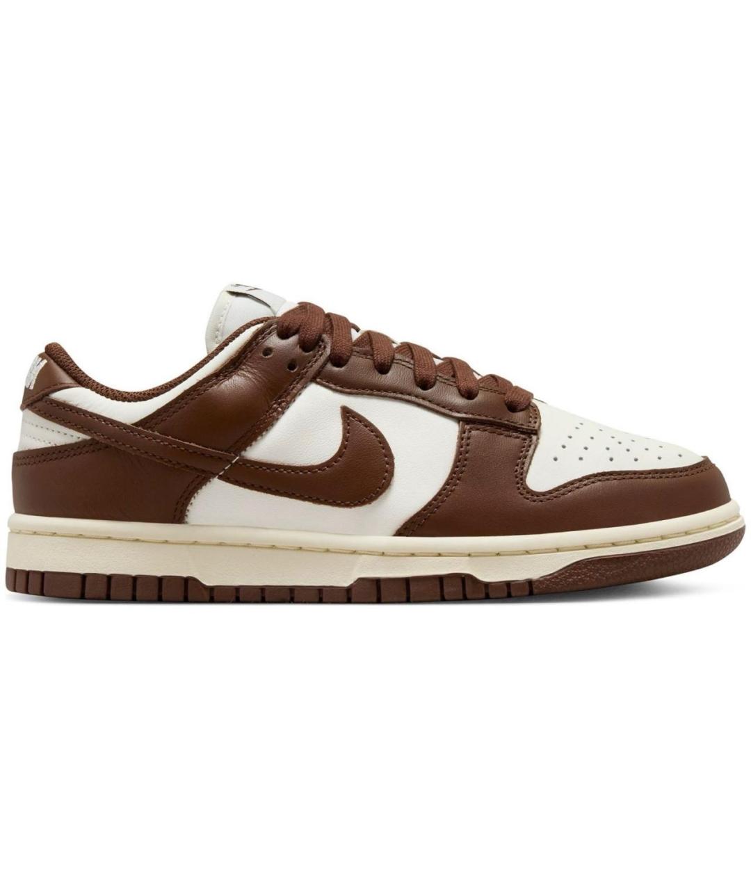 NIKE Коричневые кожаные кроссовки, фото 9