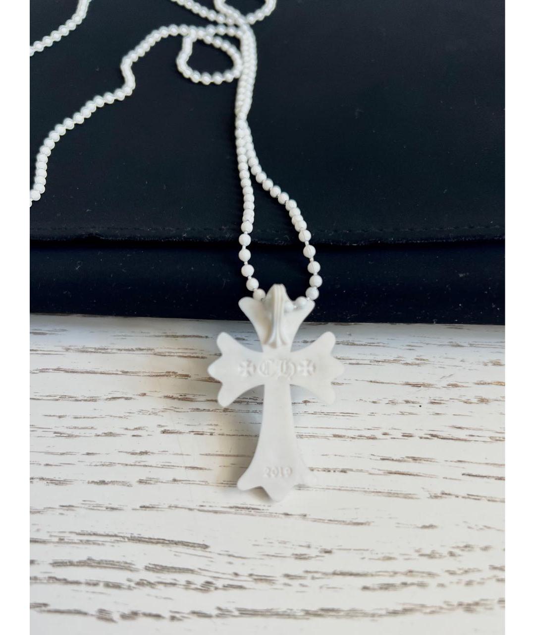 CHROME HEARTS Белый пластиковый кулон, фото 4