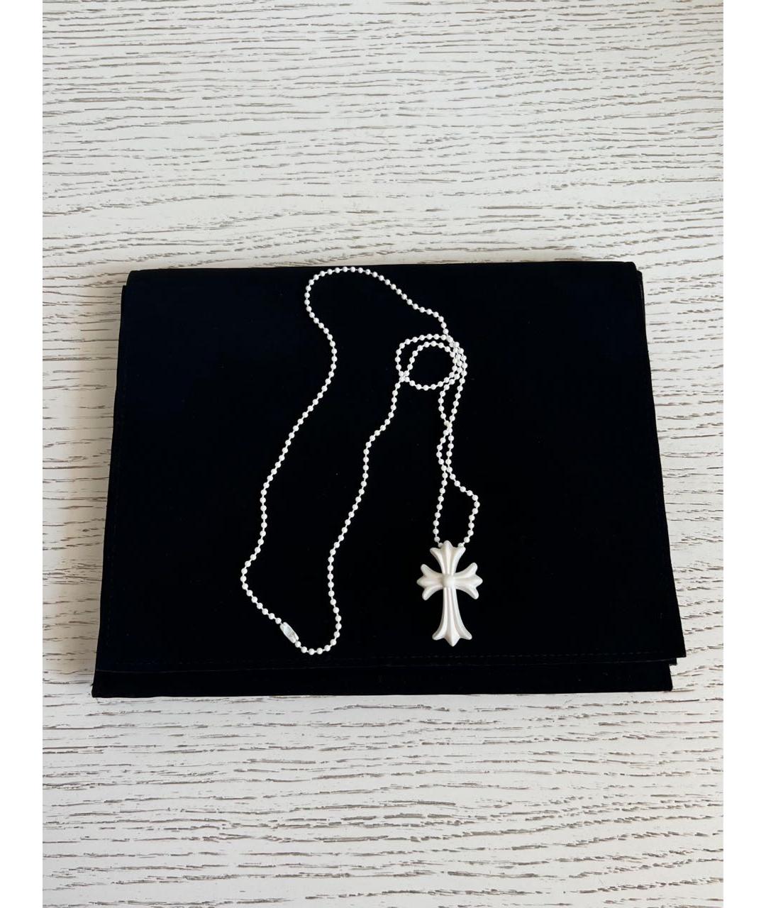 CHROME HEARTS Белый пластиковый кулон, фото 5