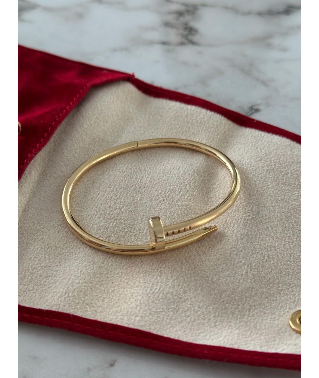 CARTIER Золотой браслет из желтого золота, фото 4