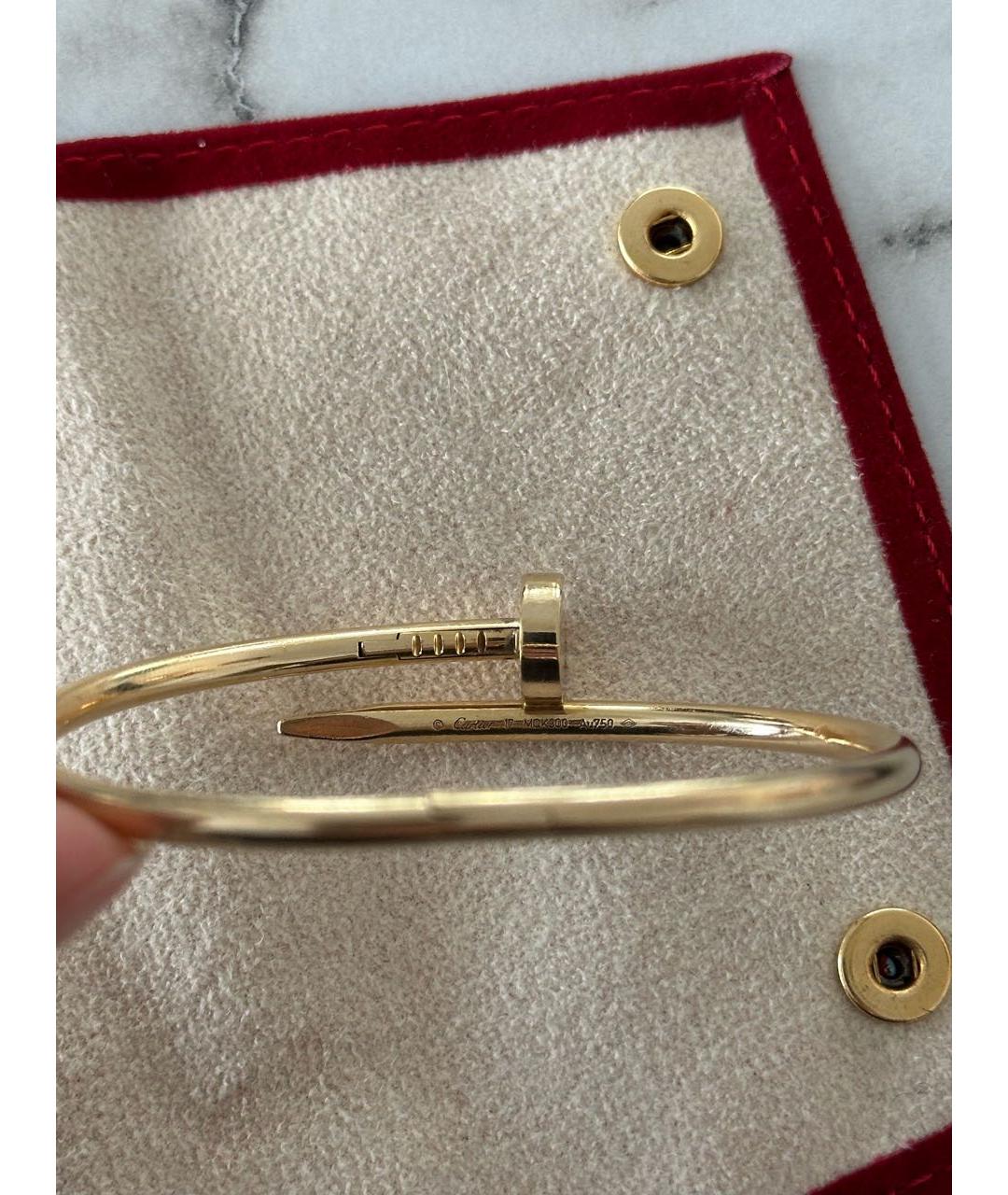 CARTIER Золотой браслет из желтого золота, фото 5