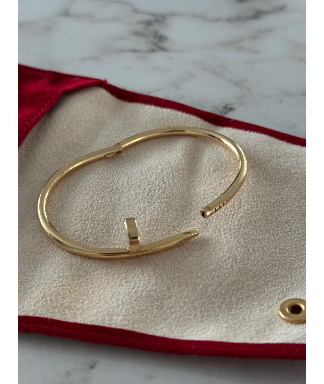 CARTIER Золотой браслет из желтого золота, фото 2