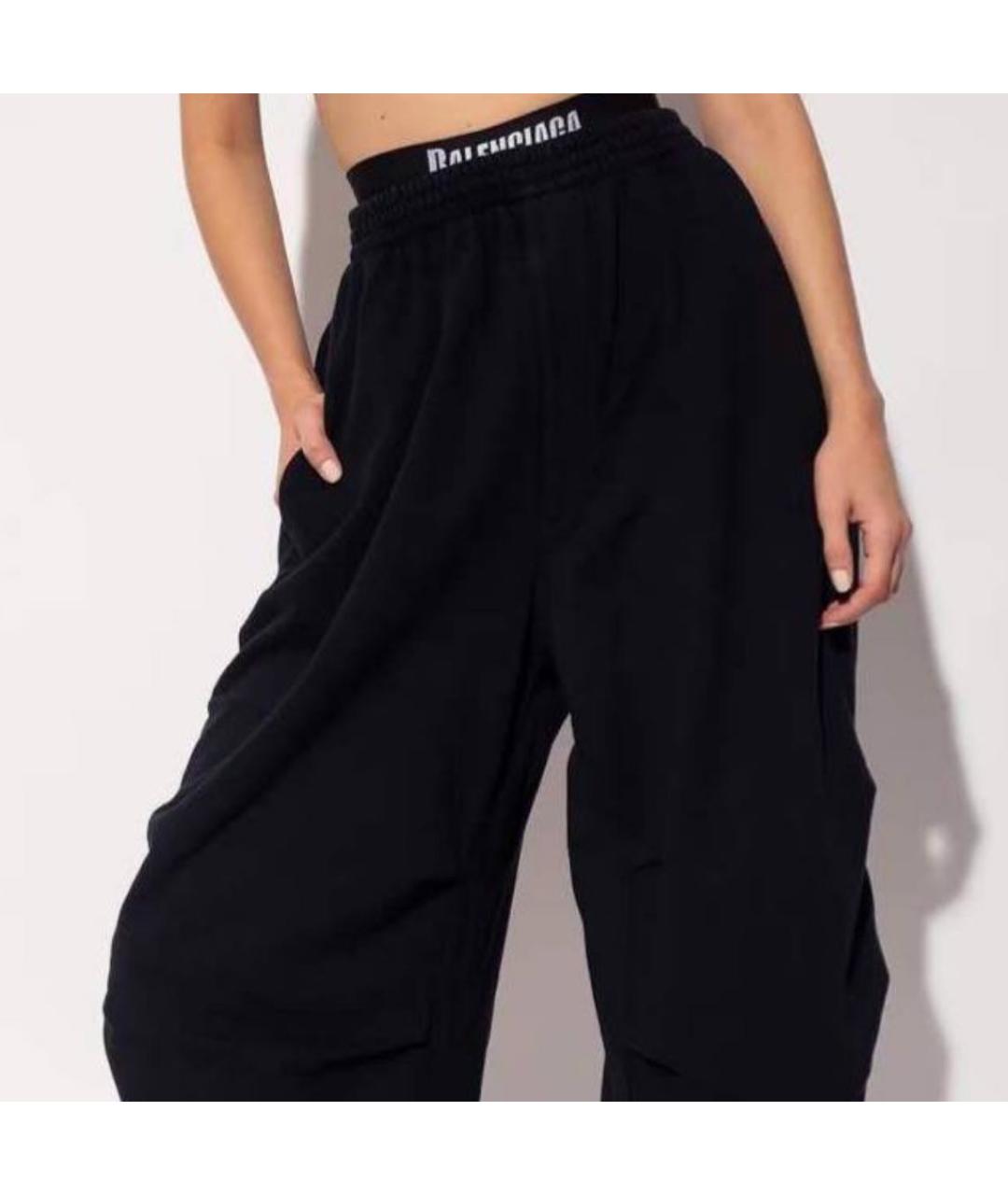 BALENCIAGA Черные спортивные брюки и шорты, фото 2