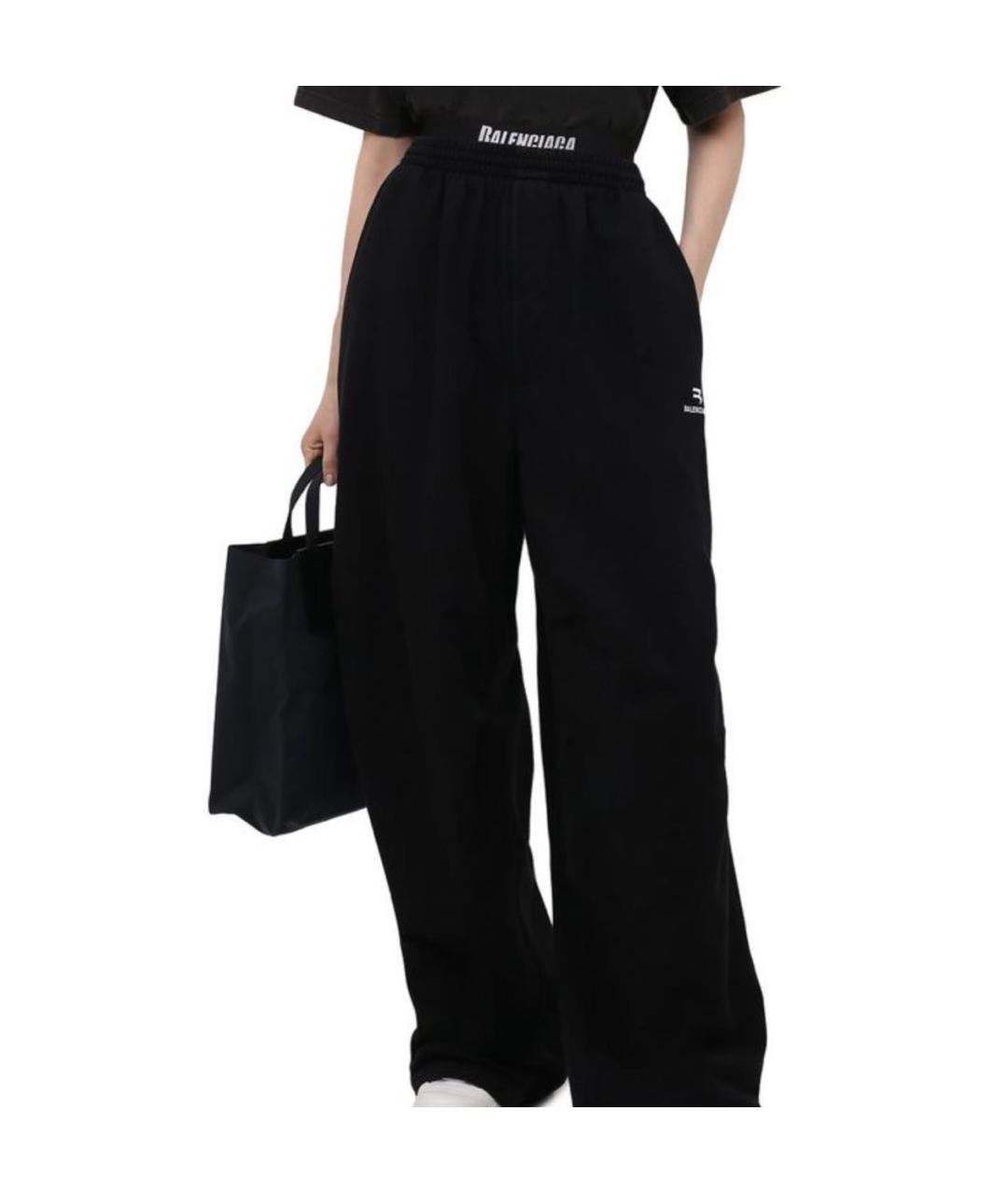 BALENCIAGA Черные спортивные брюки и шорты, фото 5