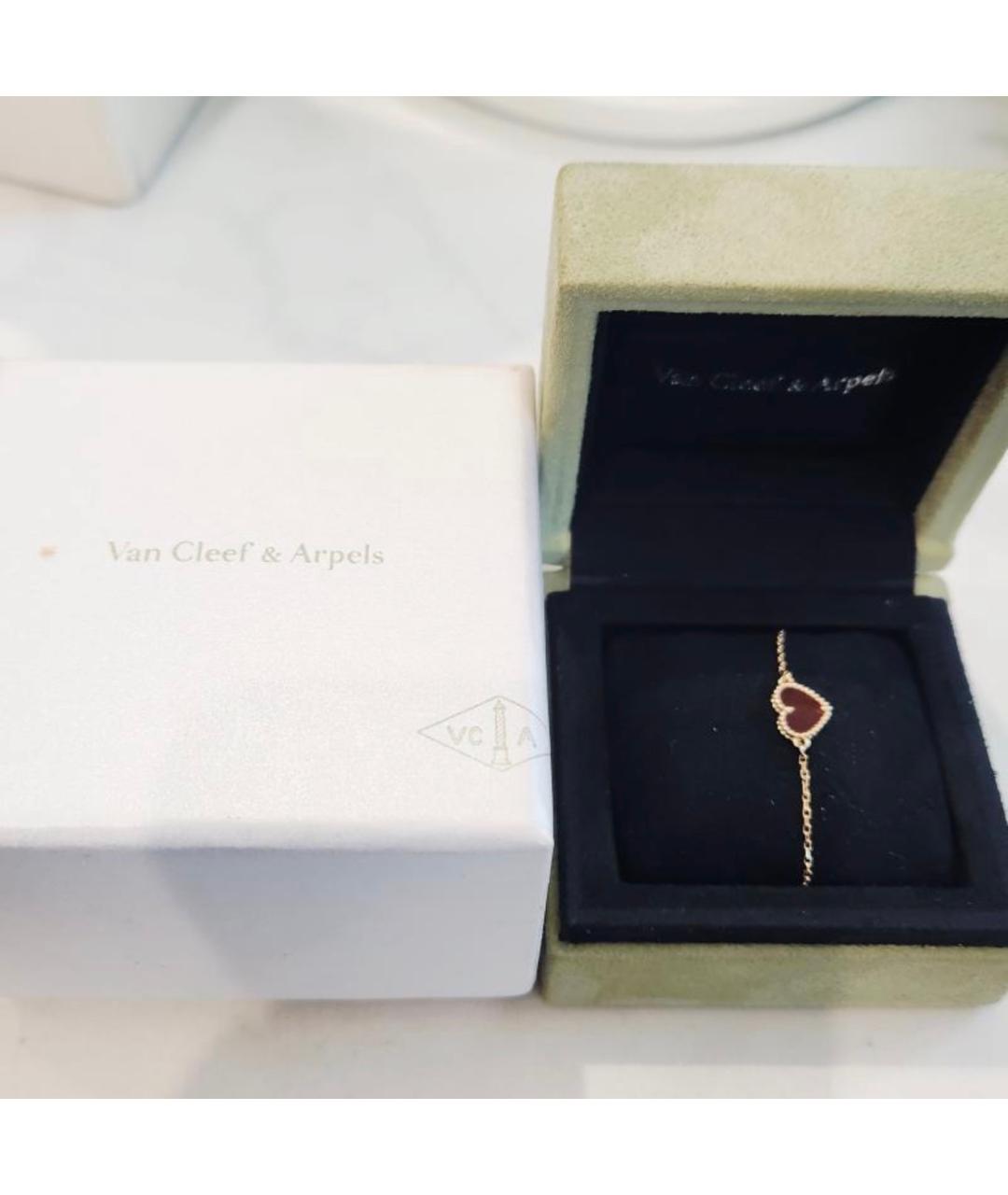 VAN CLEEF & ARPELS Красный браслет из розового золота, фото 4
