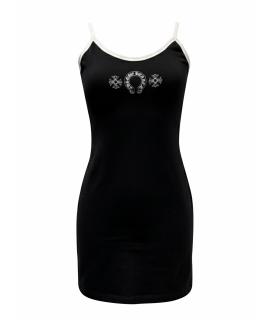 CHROME HEARTS Повседневное платье