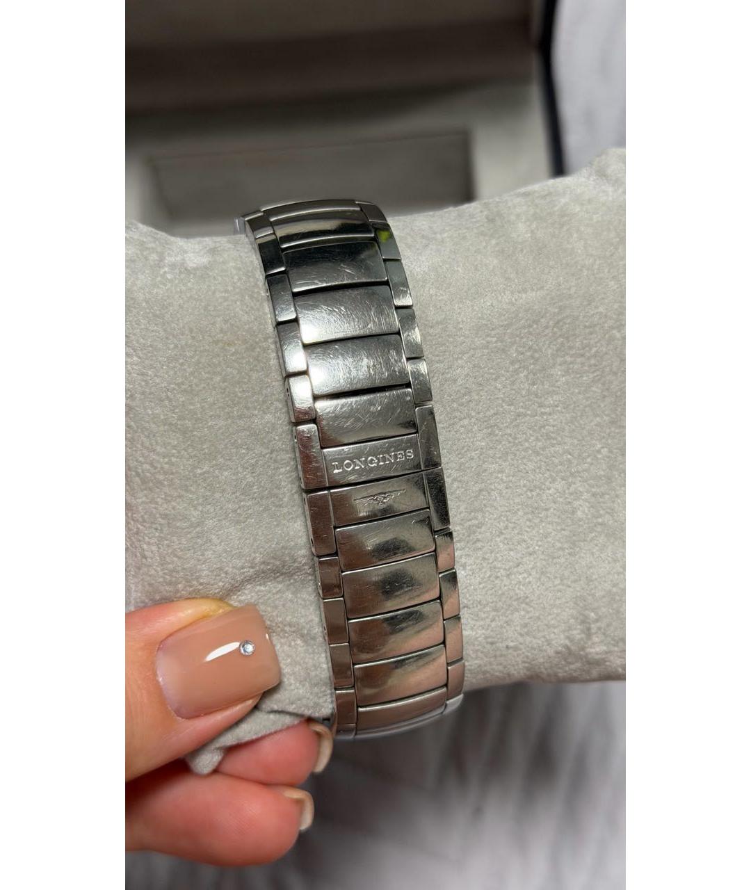 LONGINES Серебряные часы, фото 5