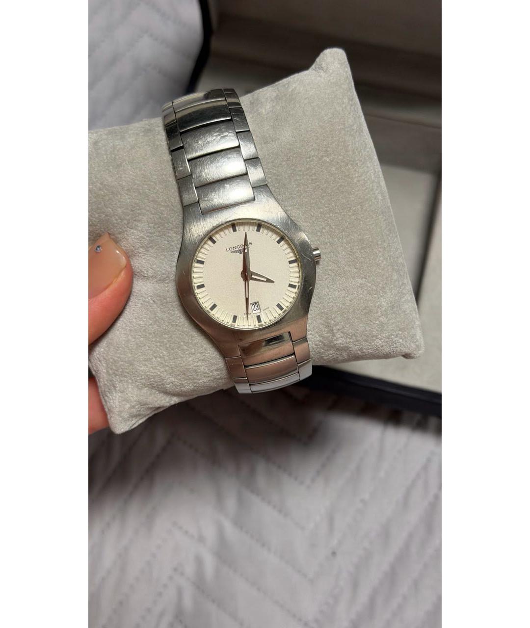 LONGINES Серебряные часы, фото 9