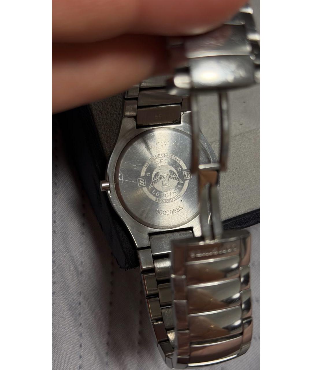 LONGINES Серебряные часы, фото 2