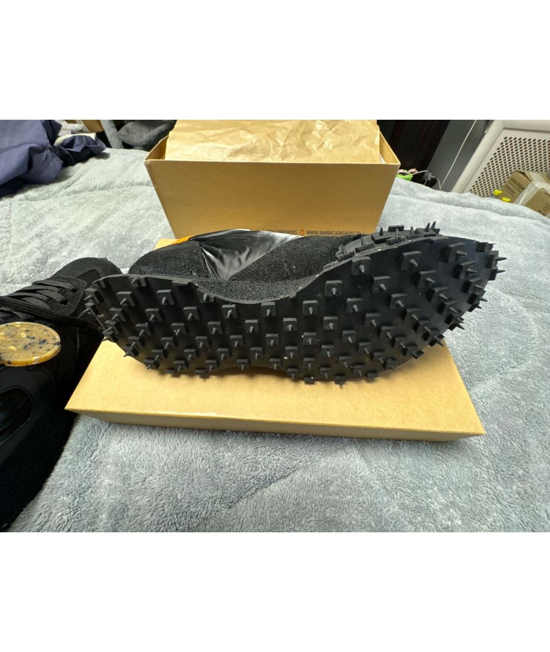 BARRACUDA Черные замшевые кроссовки, фото 6