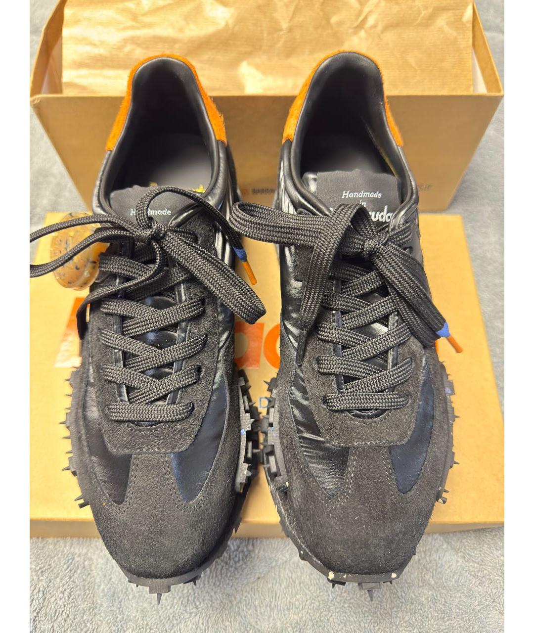 BARRACUDA Черные замшевые кроссовки, фото 3