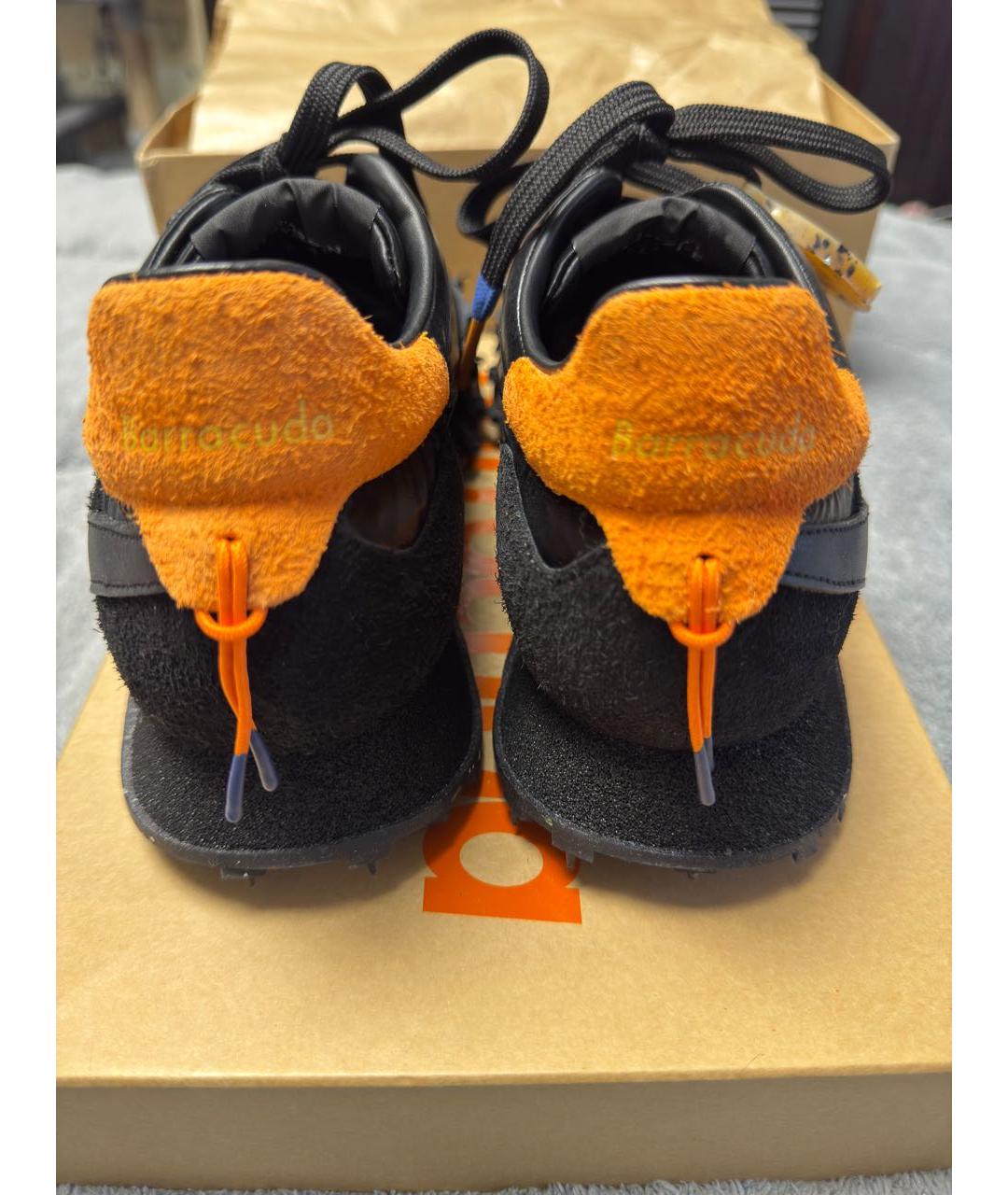 BARRACUDA Черные замшевые кроссовки, фото 5