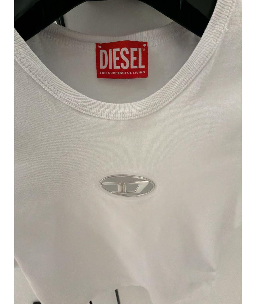 DIESEL Белая футболка, фото 3