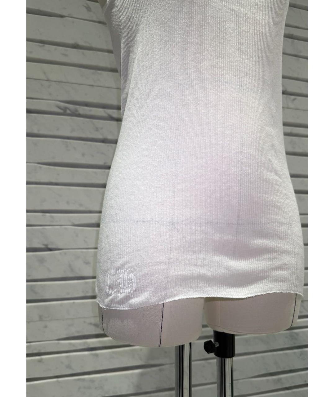 CHROME HEARTS Белая хлопковая майка, фото 3