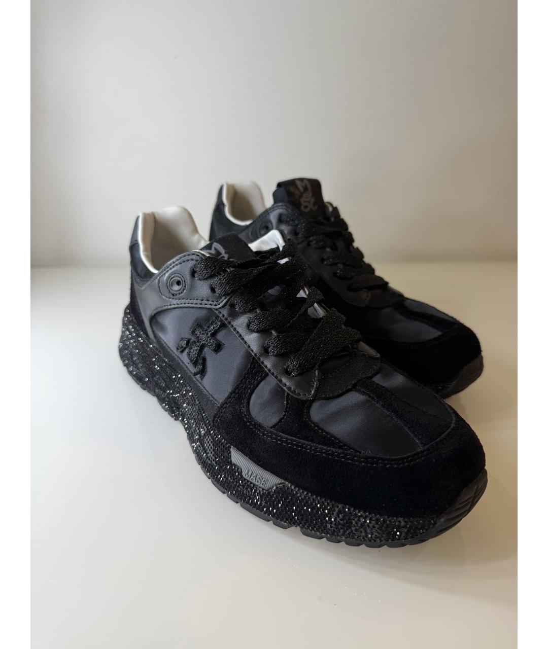 PREMIATA Черные замшевые кроссовки, фото 2