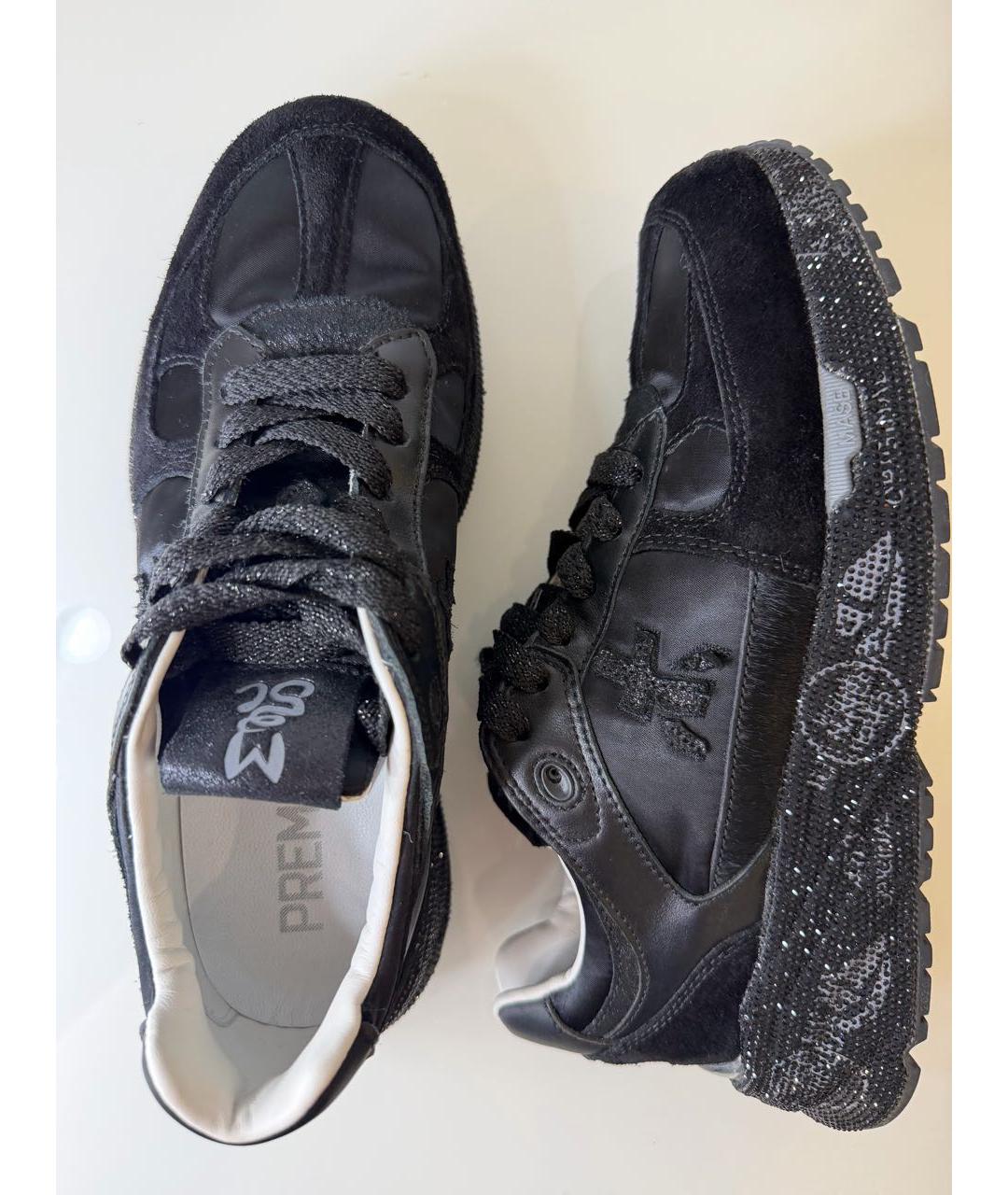 PREMIATA Черные замшевые кроссовки, фото 3