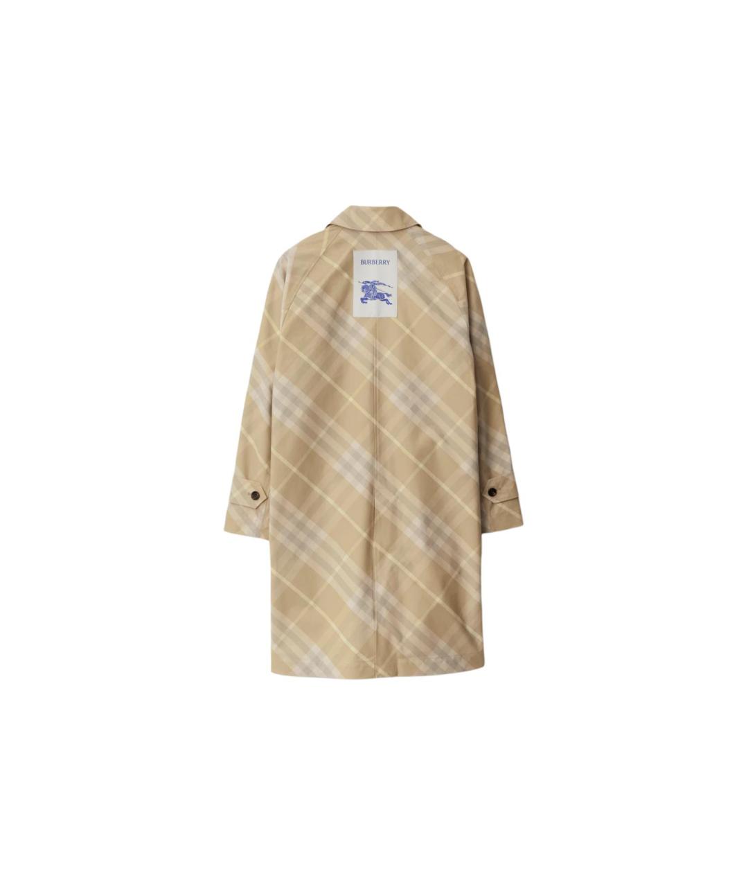 BURBERRY Бежевый тренч/плащ, фото 2