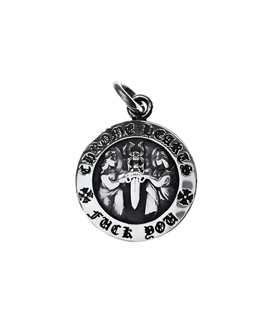 CHROME HEARTS Серебряная цепочка, фото 2