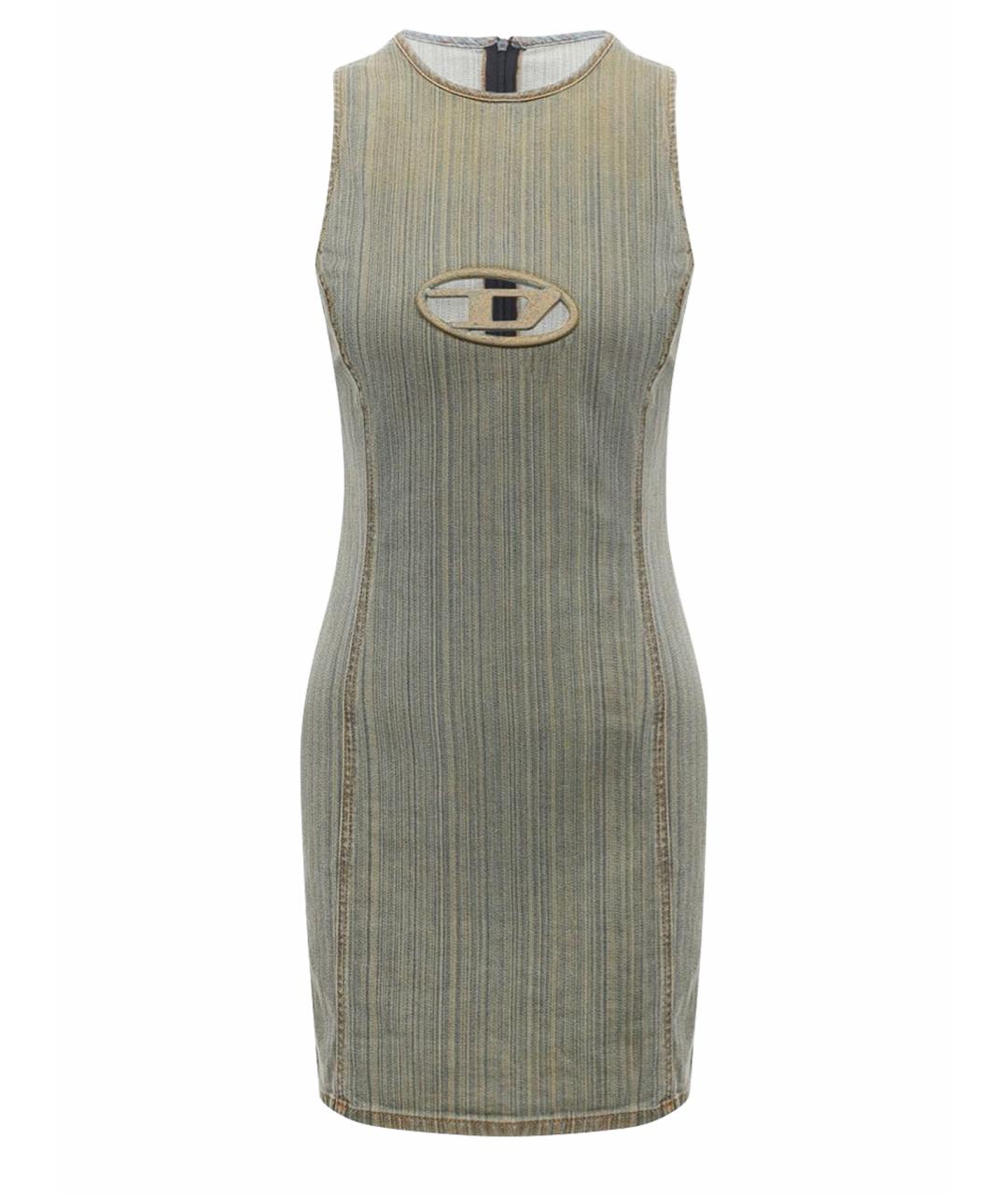 DIESEL Деним повседневное платье, фото 1